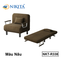 Sofa - Giường xếp 2 in 1 Nikita màu nâu