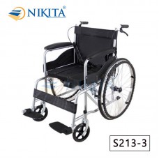 Xe lăn tay có bô vệ sinh Nikita S213-3